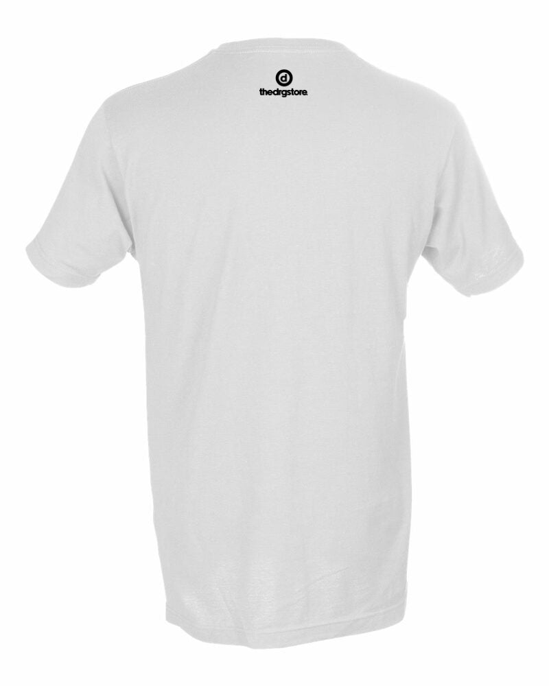 thedrgstore branded white t-shirt